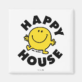Mr. Happy | Happy House Magnet (Vorne)