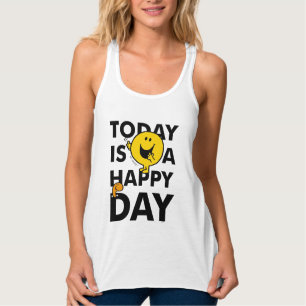 Mr. Happy   Heute ist ein glücklicher Tag Tank Top