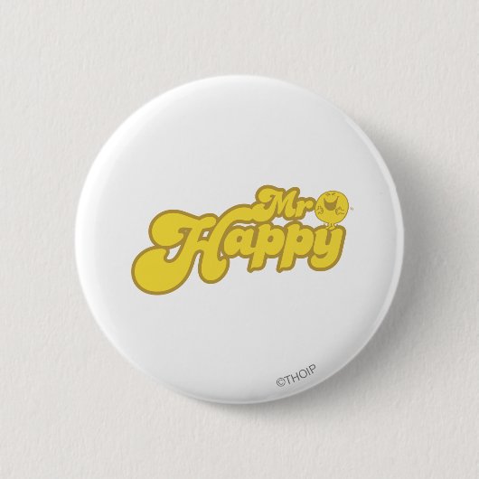 Mr. Happy | Joyous Laughter Button (Vorderseite)