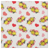 Mr Happy & Little Miss Sunshine Wedding Stoff (Muster)
