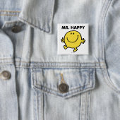 Mr. Happy | Tanzen und Lächeln Button (Beispiel)