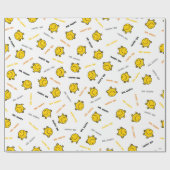 Mr. Happy | Tanzen und Lächeln Geschenkpapier (Flach)