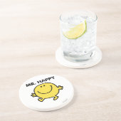 Mr. Happy | Tanzen und Lächeln Getränkeuntersetzer (Seite)