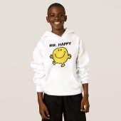 Mr. Happy | Tanzen und Lächeln Hoodie (Vorne ganz)