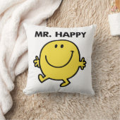 Mr. Happy | Tanzen und Lächeln Kissen (Decke)