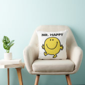 Mr. Happy | Tanzen und Lächeln Kissen (Stuhl )