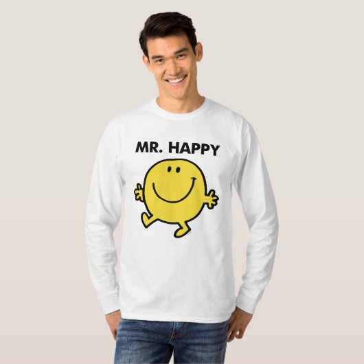 Mr. Happy | Tanzen und Lächeln T-Shirt (Vorne ganz)