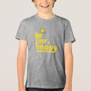 Mr. Happy   Wasserbrunnen Tri-Blend Shirt