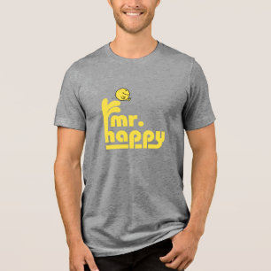 Mr. Happy   Wasserbrunnen Tri-Blend Shirt