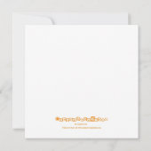 Mr Heart Wedding Einladung - Platz (Rückseite)