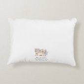 Mr Hiddle Cooks Turkey Season Greetings Card Dekokissen (Rückseite)