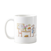 Mr Hiddle Cooks Turkey Season Greetings Card