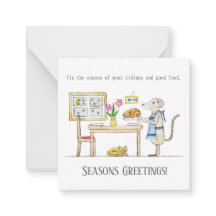 Mr Hiddle Cooks Turkey Season Greetings