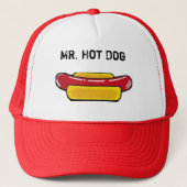 Mr. Hot Dog Cap Truckerkappe (Vorderseite)
