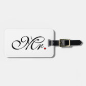 Mr. Husband Groom Ihre neuen Wünsche Gepäckanhänger (Vorderseite horizontal)