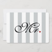 Mr. Husband Groom Klicken, um die Farbstreifen anz (Vorderseite)