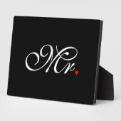 Mr. Husband Groom Seine neuen Wünsche Fotoplatte (Seite)