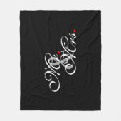 Mr. Husband und Mrs. Husband Ehefrau Seine neuen W Fleecedecke (Vorderseite)