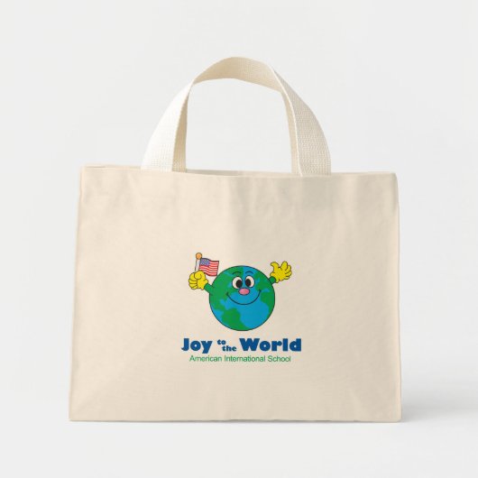 Mr. Joy Logo Tote Mini Stoffbeutel (Vorne)