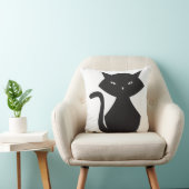 Mr. Kats Serie - Sheba personalisierbares Kissen (Stuhl )