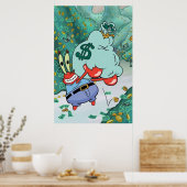 Mr Krabs money meme Poster (Küche)