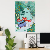 Mr Krabs money meme Poster (Heimbüro)