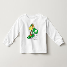 Mr. Lucky. Funny Giraffe St.Patrick's Day Baby T-shirt