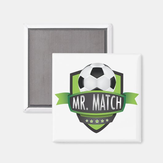 mr_match_logo-Kopie Magnet (Vorderseite/Rückseite)