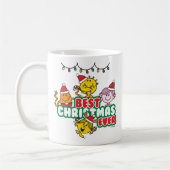 Mr Men Little Miss Best Christmas Ever Kaffeetasse (Links)