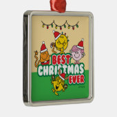 Mr Men Little Miss Best Christmas Ever Ornament Aus Metall (Rechts)