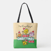 Mr Men Little Miss Best Christmas Ever Tasche (Rückseite)