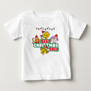 Mr Men Little Miss Bestes Weihnachten Aller Zeiten Baby T-shirt