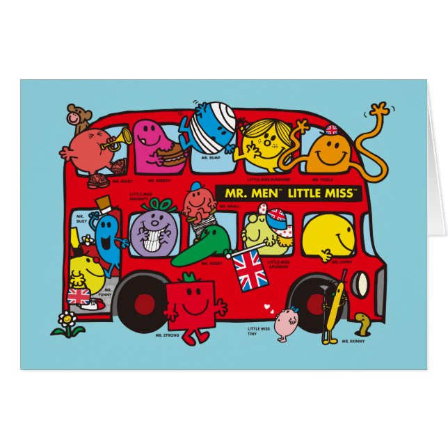 Mr Men & Little Miss Bus (Vorderseite (Horizontal))