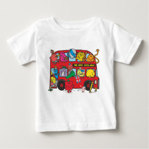 Mr Men & Little Miss Bus Baby T-shirt