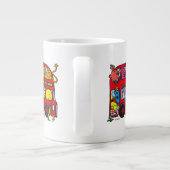 Mr Men & Little Miss Bus Jumbo-Tasse (Rückseite)