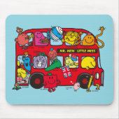 Mr Men & Little Miss Bus Mousepad (Vorne)
