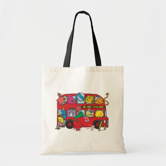 Mr Men & Little Miss Bus Tragetasche (Vorne)