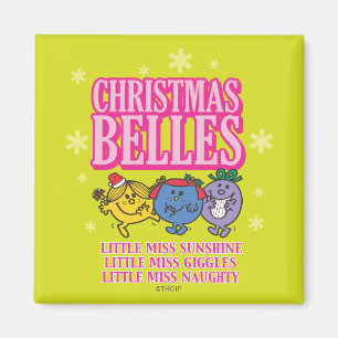 Mr Men Little Miss Christmas Belles Magnet
