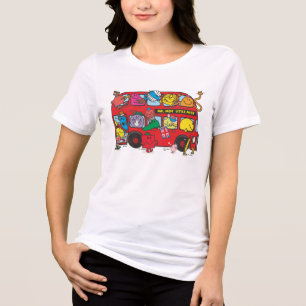 Mr Men & Little Miss Crowded Bus Tri-Blend Shirt