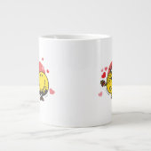 Mr Men Little Miss Happy Sunshine Wedding Jumbo-Tasse (Vorderseite)