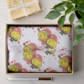 Mr Men Little Miss Happy Sunshine Wedding Seidenpapier (Geschenk)