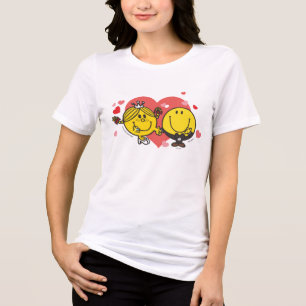 Mr Men Little Miss Happy Sunshine Wedding Tri-Blend Shirt