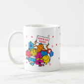 Mr Men Little Miss Lass uns abstimmen! Kaffeetasse (Links)