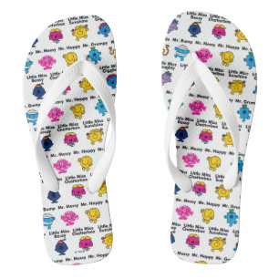 Mr Men & Little Miss   Namen der Charaktere Badesandalen