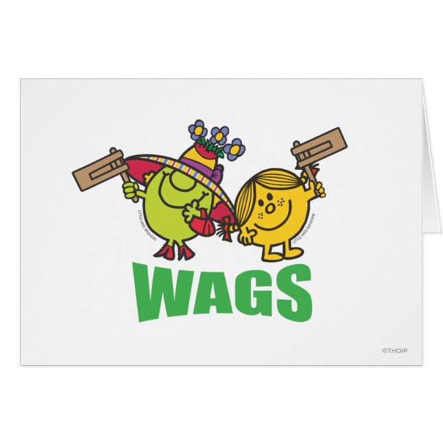 Mr Men Little Miss Wags (Vorderseite (Horizontal))