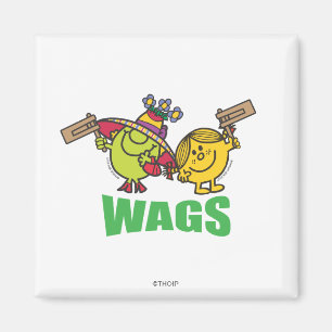 Mr Men Little Miss Wags Magnet