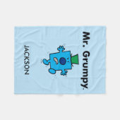 Mr. Men | Mr. Grumpy is a Grump Fleecedecke (Vorderseite (Horizontal))