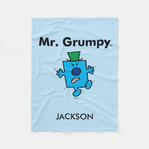 Mr. Men   Mr. Grumpy is a Grump Fleecedecke
