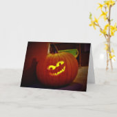 "Mr. Menace" Hallowe'en Card Karte (Gelbe Blume)