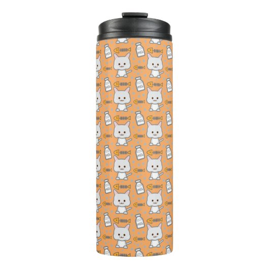 Mr.meow meow kitty thermosbecher (Vorderseite)